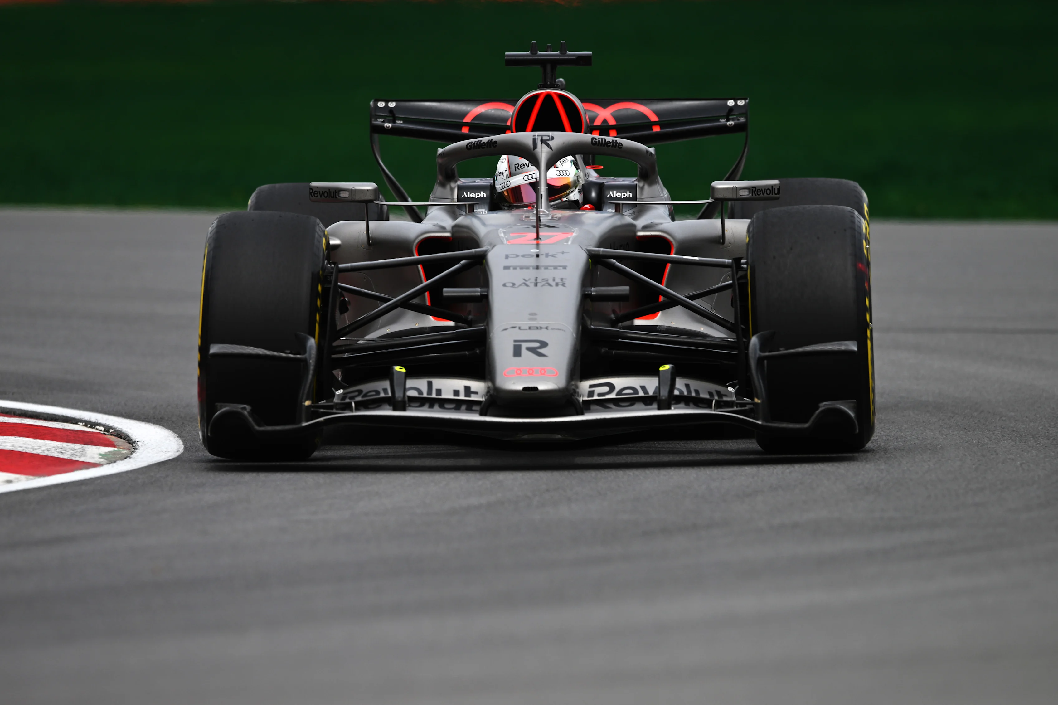 MONTREAL, QUEBEC - MAY 23: Nico Hulkenberg of Germany driving the (27) Audi F1 Team R26 on track