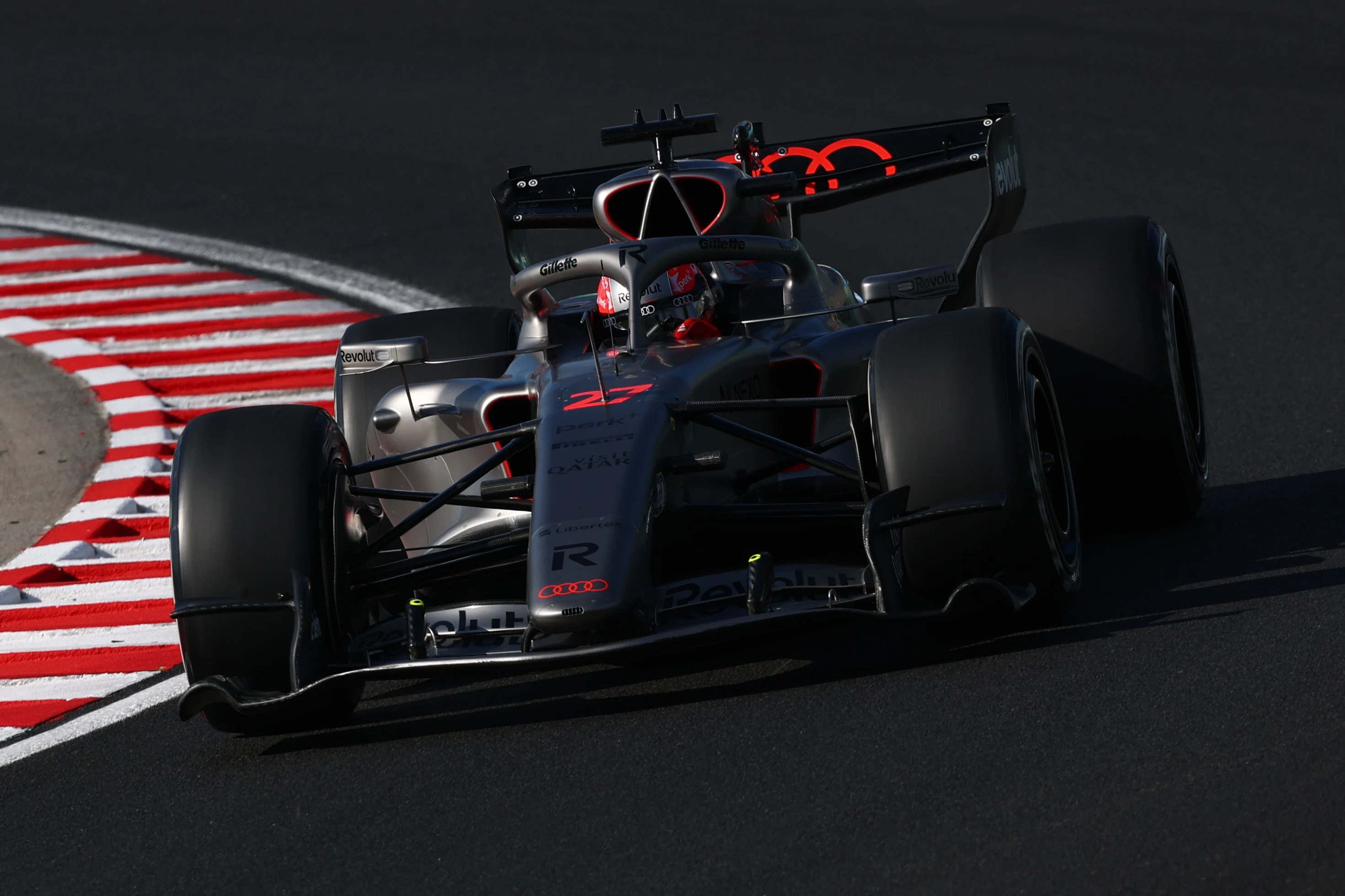 BUDAPEST, HUNGARY - JULY 24: Nico Hulkenberg of Germany driving the (27) Audi F1 Team R26 on track