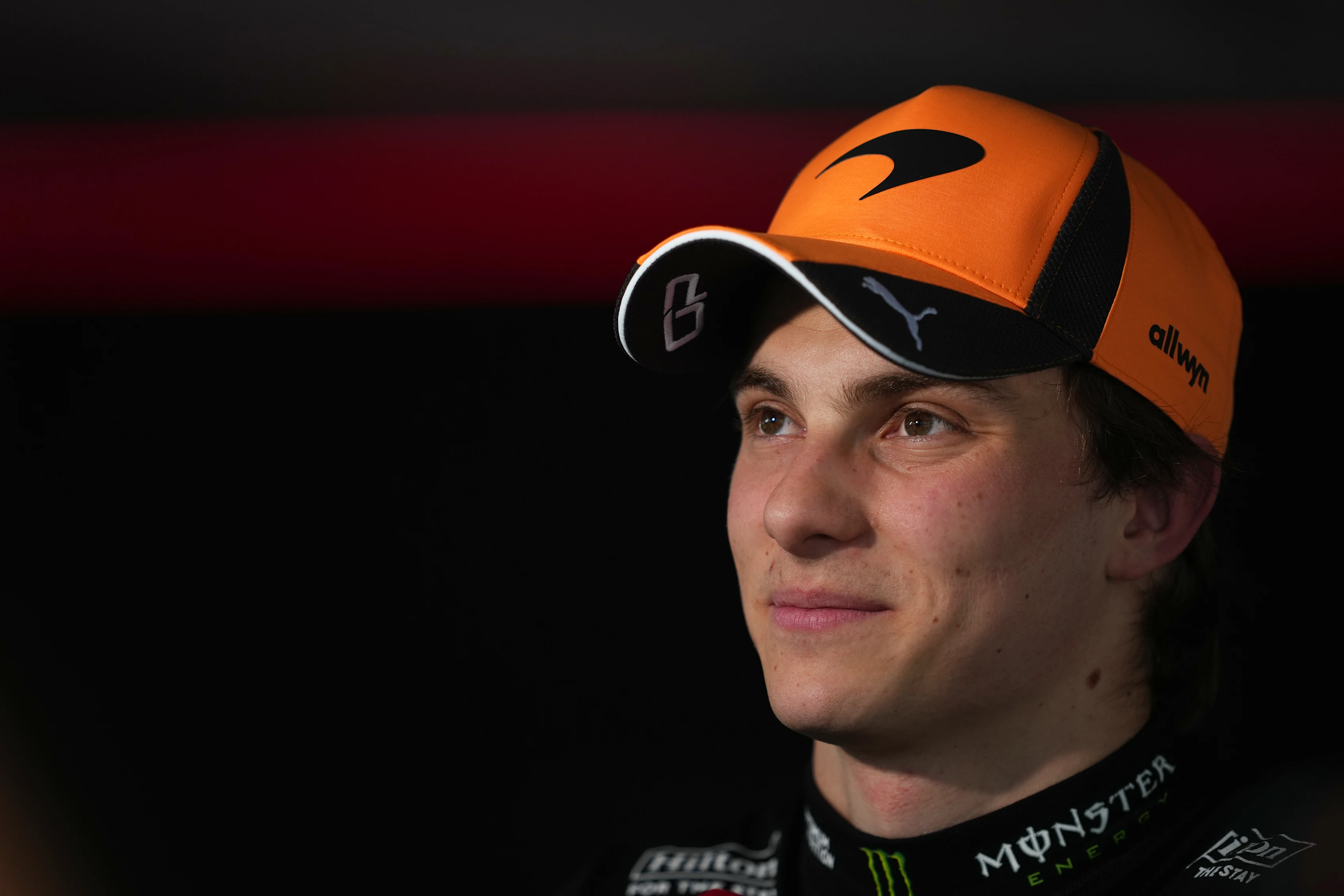 BUDAPEST, HUNGARY - JULY 25: Fifth placed qualifier Oscar Piastri of Australia and McLaren is