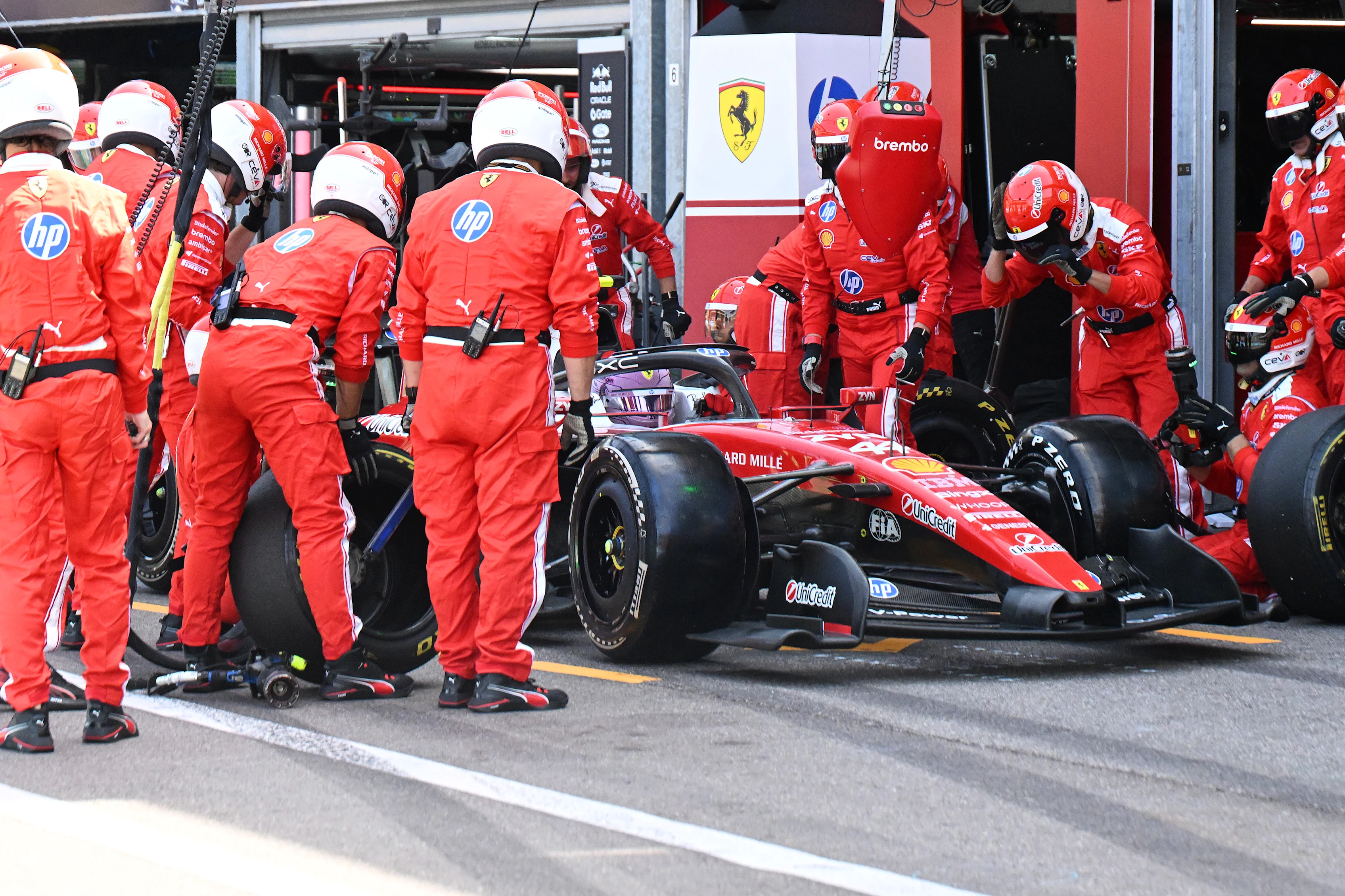 MONTE-CARLO, MONACO - JUNE 07: Lewis Hamilton of Great Britain driving the (44) Scuderia Ferrari
