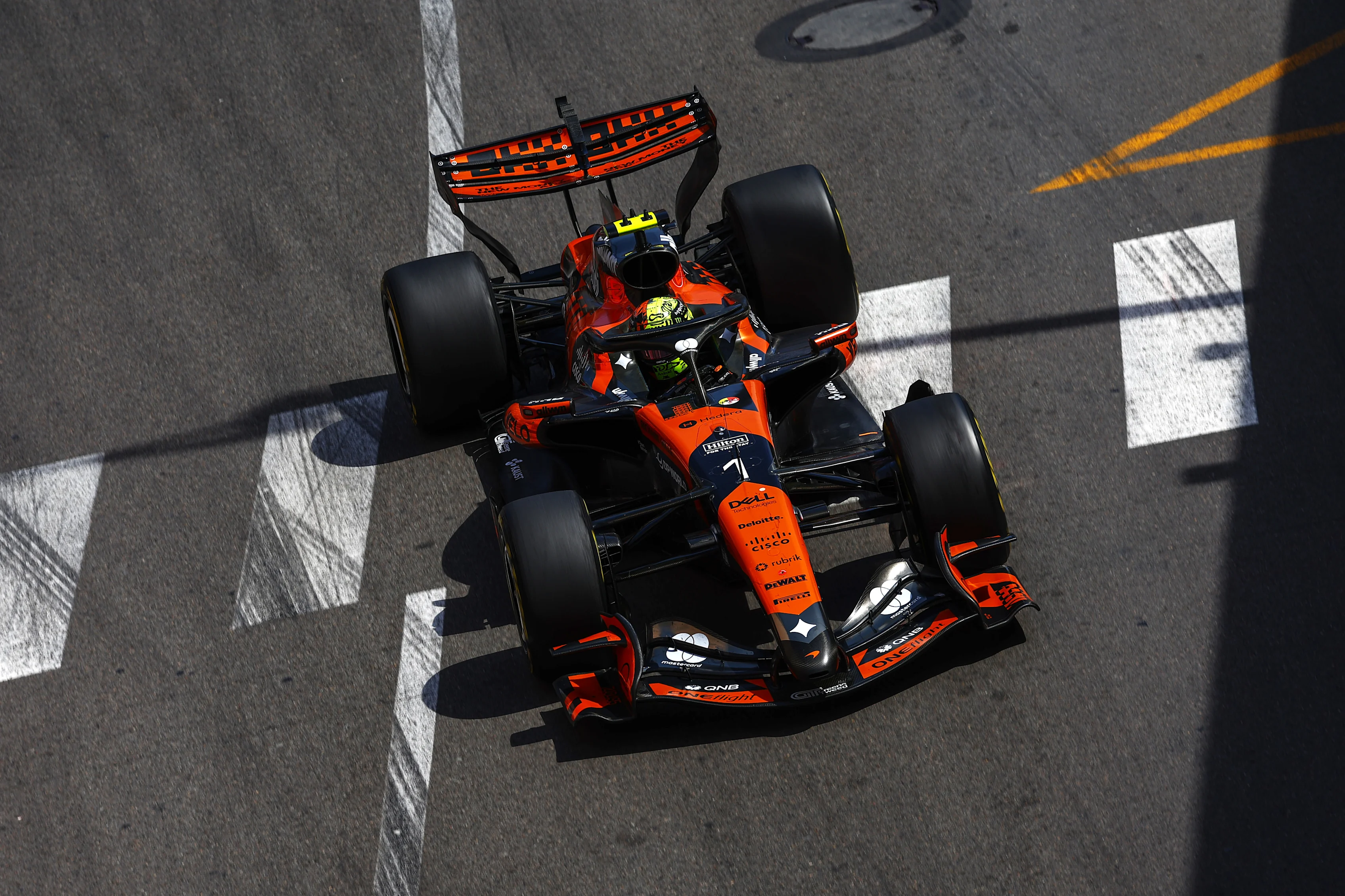 MONTE-CARLO, MONACO - JUNE 07: Lando Norris of Great Britain driving the (1) McLaren MCL40 Mercedes