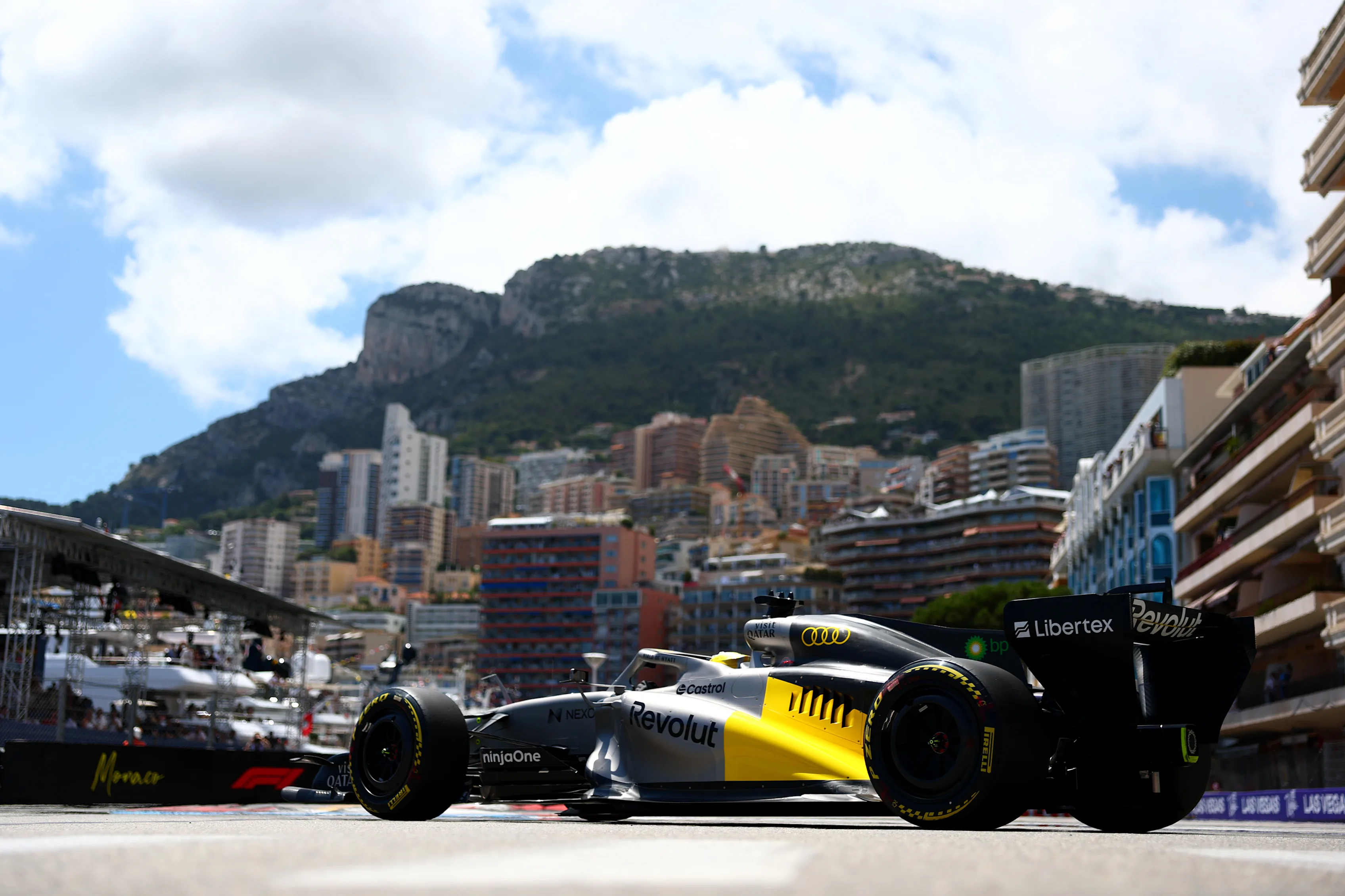 MONTE-CARLO, MONACO - JUNE 05: Nico Hulkenberg of Germany driving the (27) Audi F1 Team R26 on