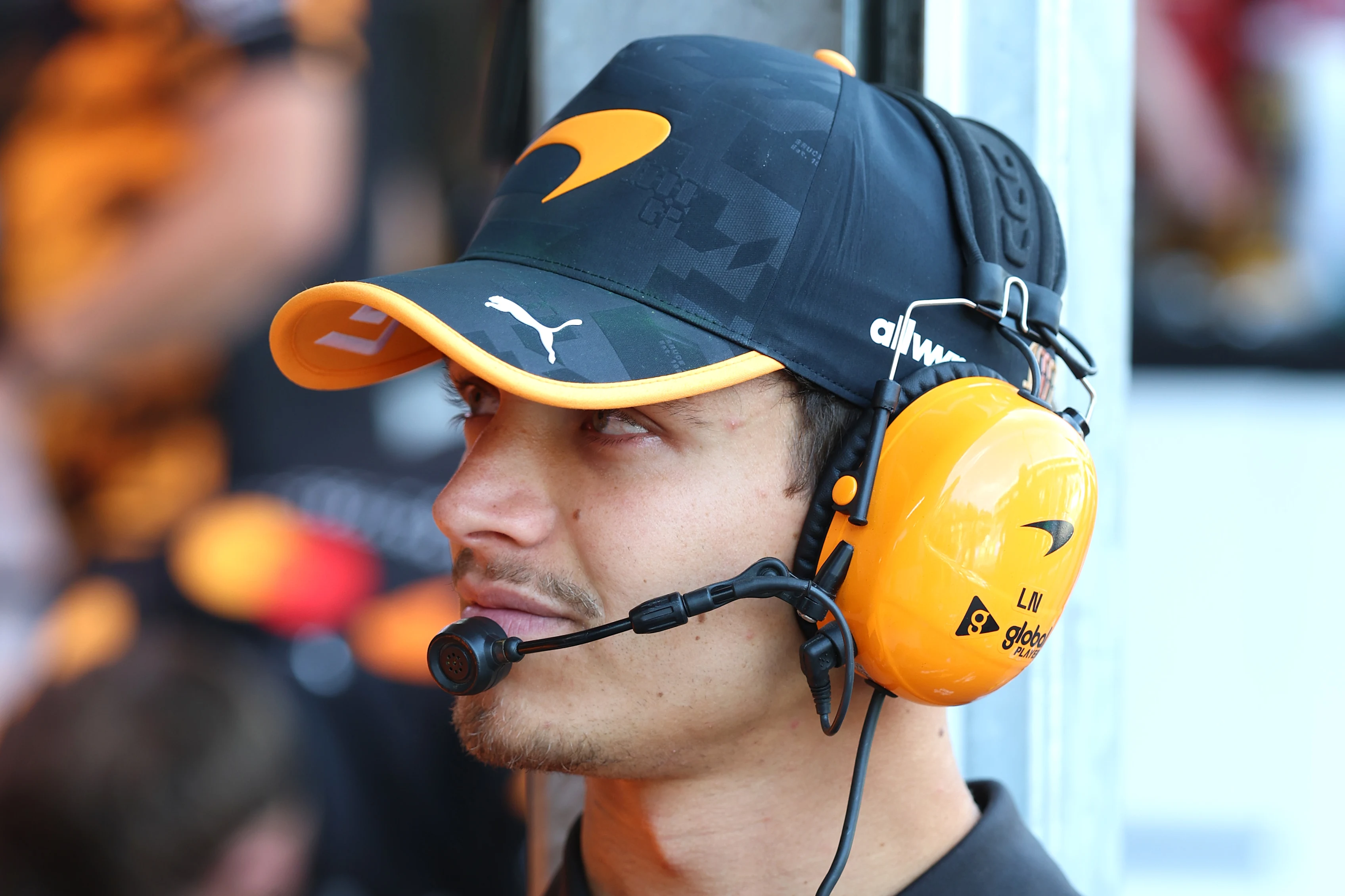 MONTE-CARLO, MONACO - JUNE 06: Lando Norris of Great Britain and McLaren looks on during qualifying