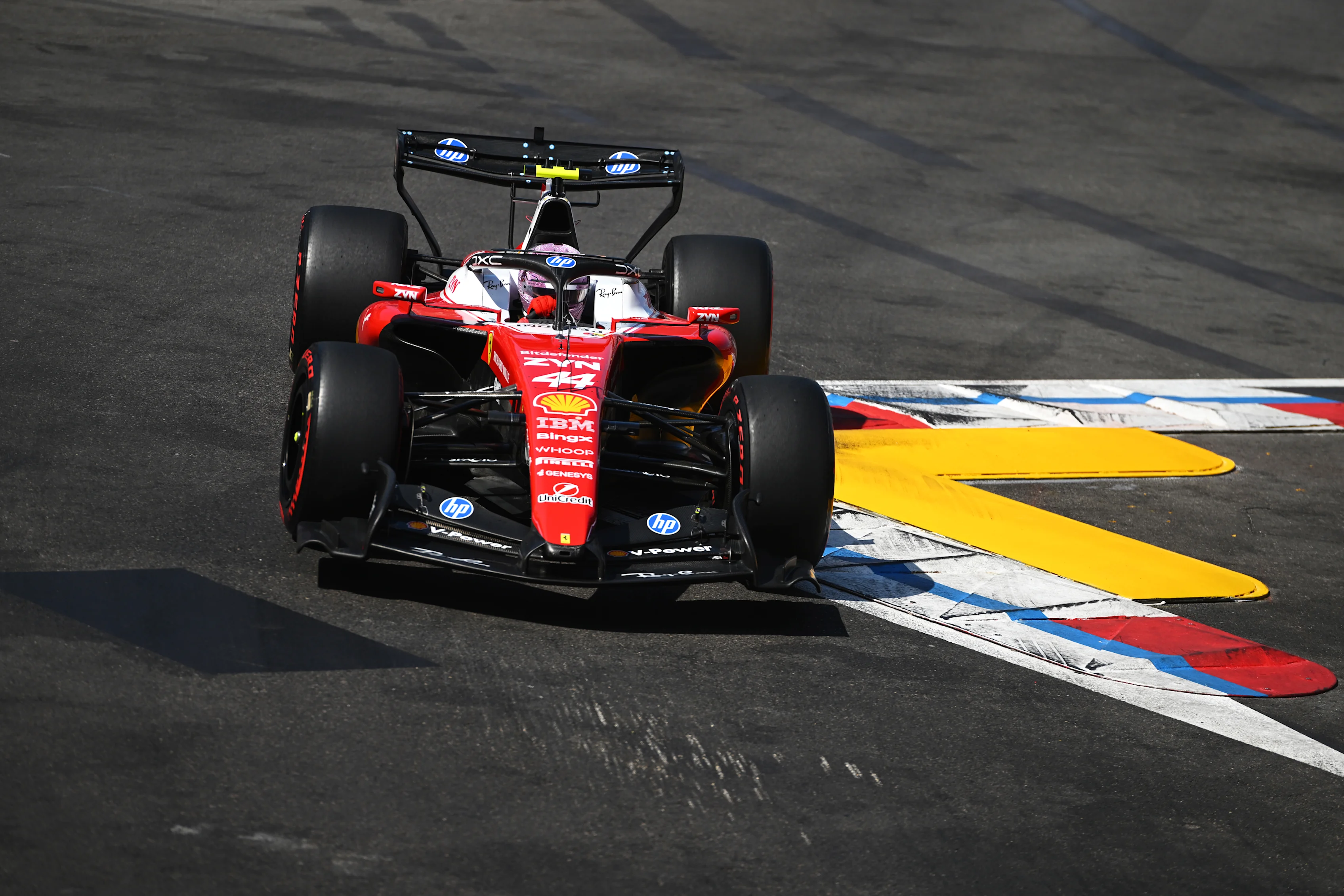 MONTE-CARLO, MONACO - JUNE 06: Lewis Hamilton of Great Britain driving the (44) Scuderia Ferrari