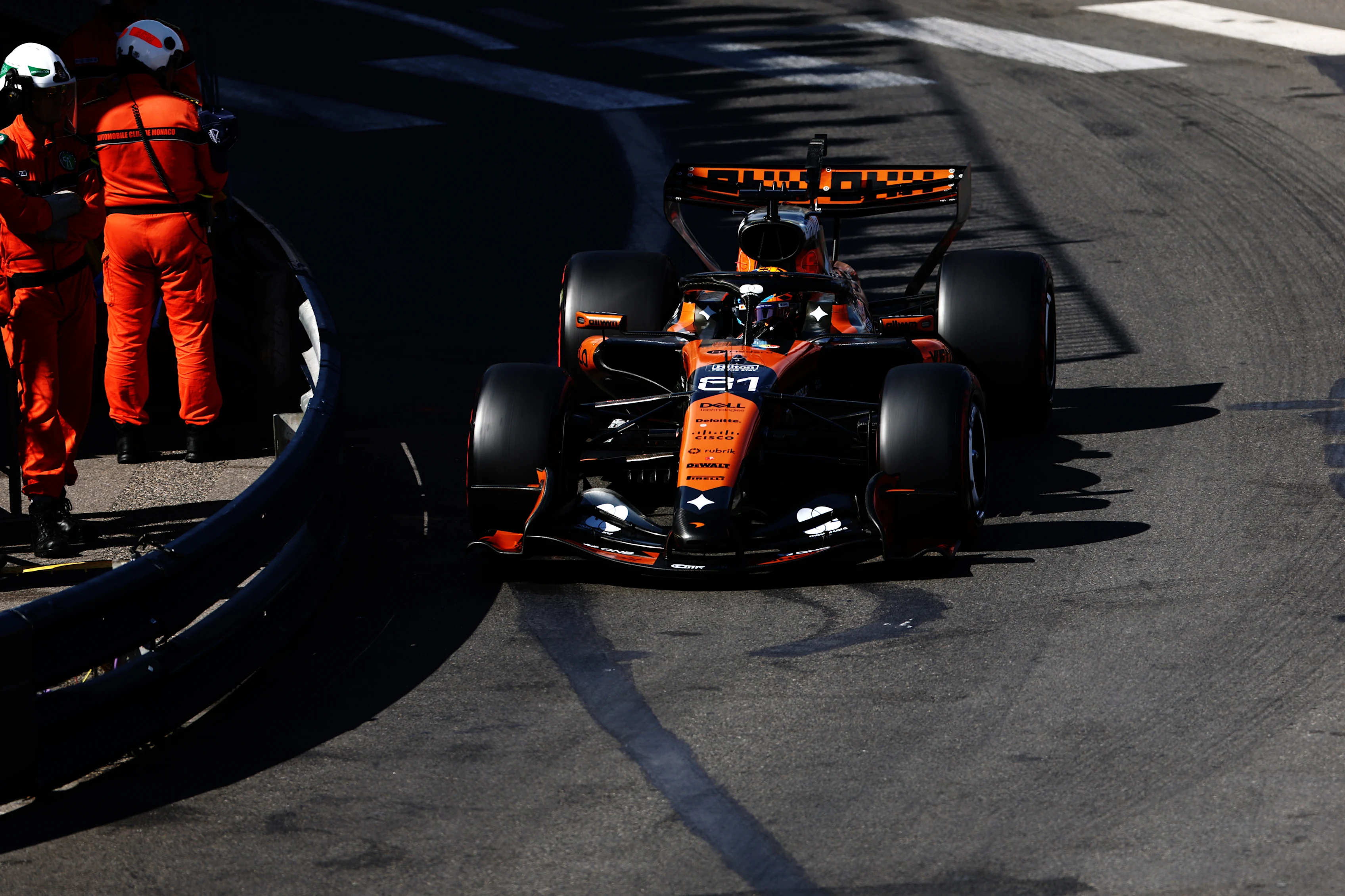 MONTE-CARLO, MONACO - JUNE 06: Oscar Piastri of Australia driving the (81) McLaren MCL40 Mercedes