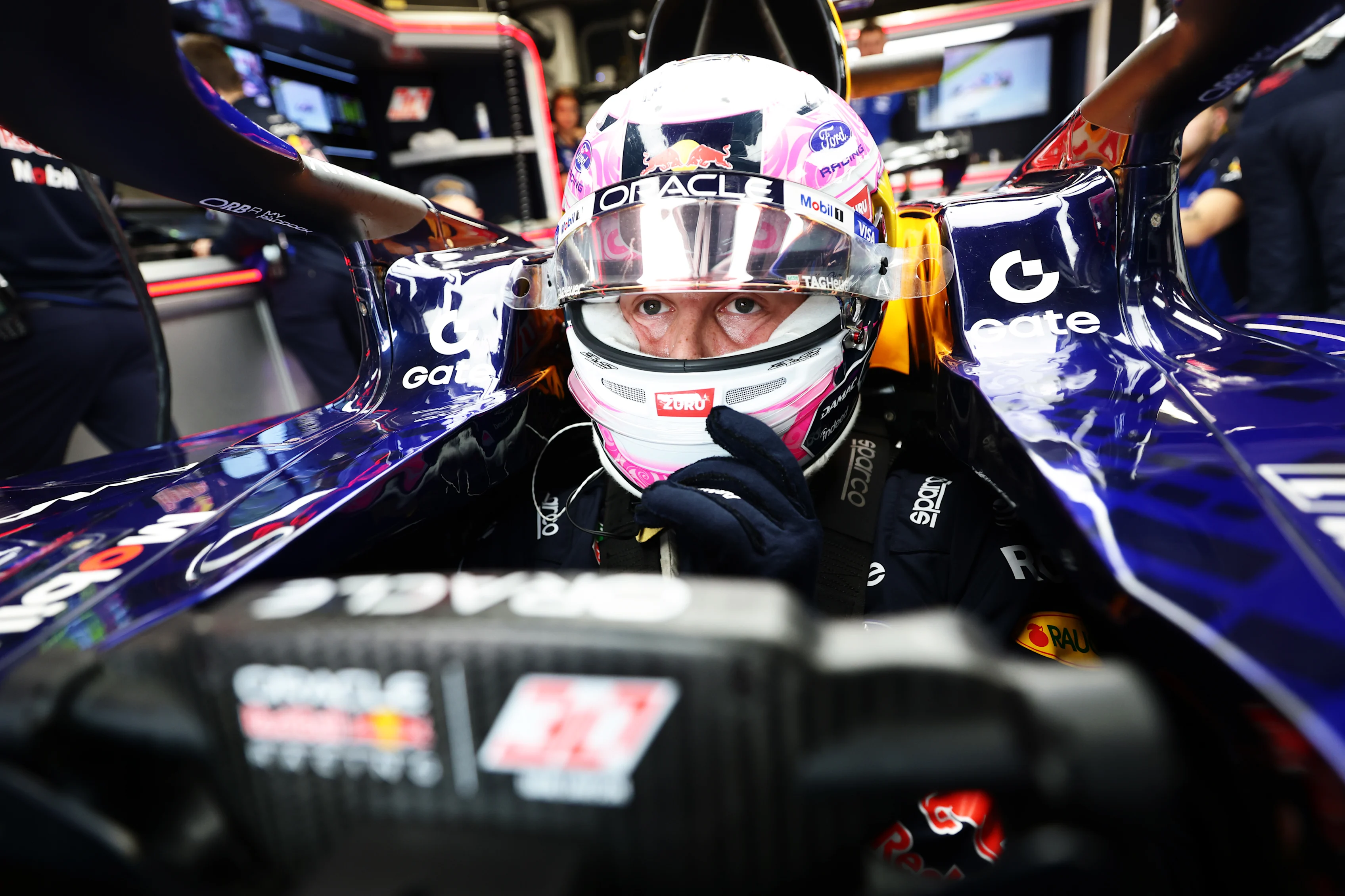 ZANDVOORT, NETHERLANDS - AUGUST 21: Liam Lawson of New Zealand and Oracle Red Bull Racing prepares