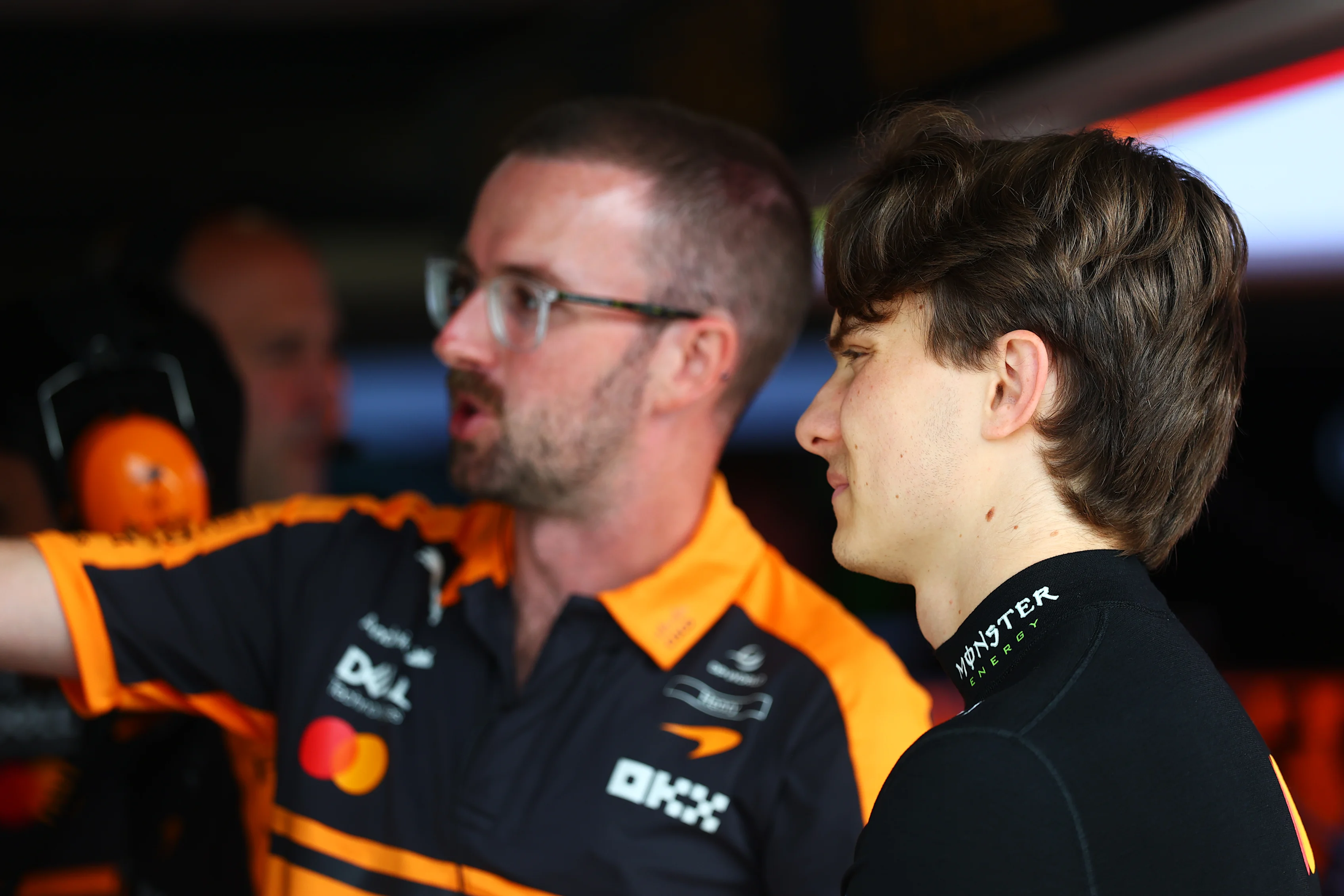 ZANDVOORT, NETHERLANDS - AUGUST 21: Oscar Piastri of Australia and McLaren looks on during Sprint
