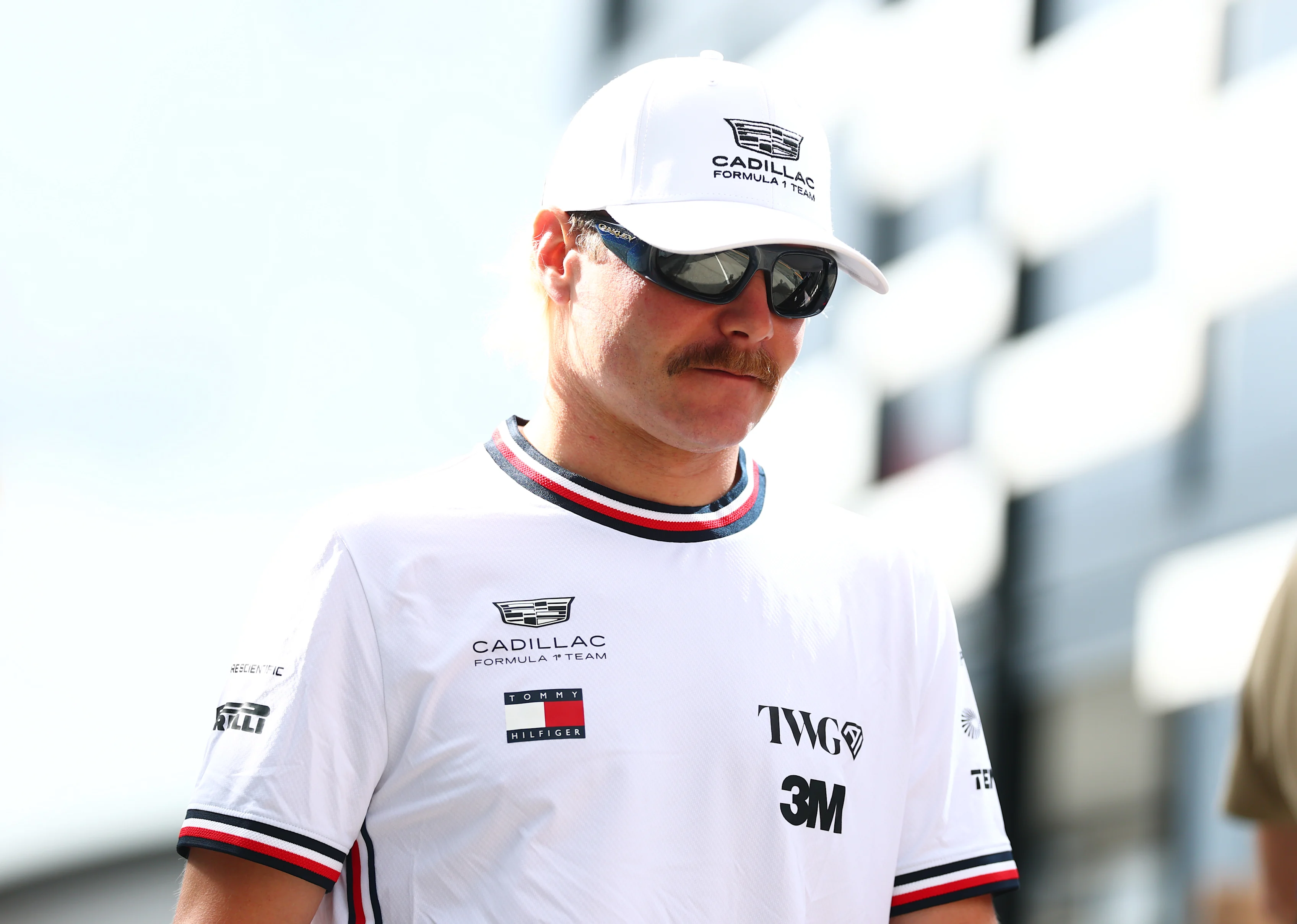 ZANDVOORT, NETHERLANDS - AUGUST 20: Valtteri Bottas of Finland and Cadillac F1 Team walks in the