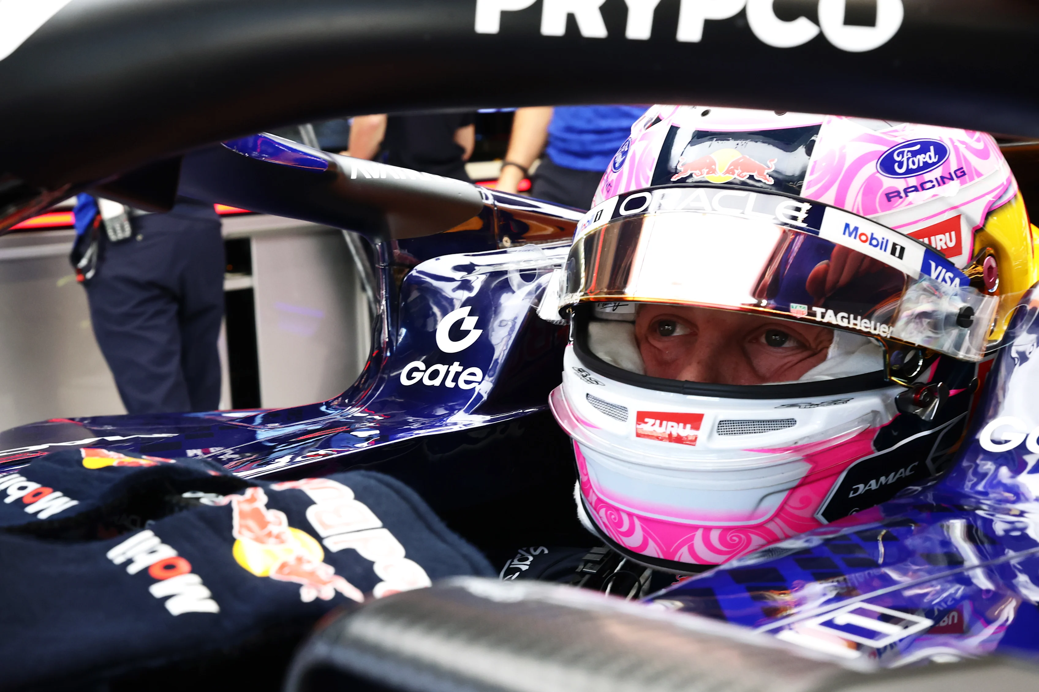 MADRID, SPAIN - SEPTEMBER 11: Liam Lawson of New Zealand and Oracle Red Bull Racing prepares to