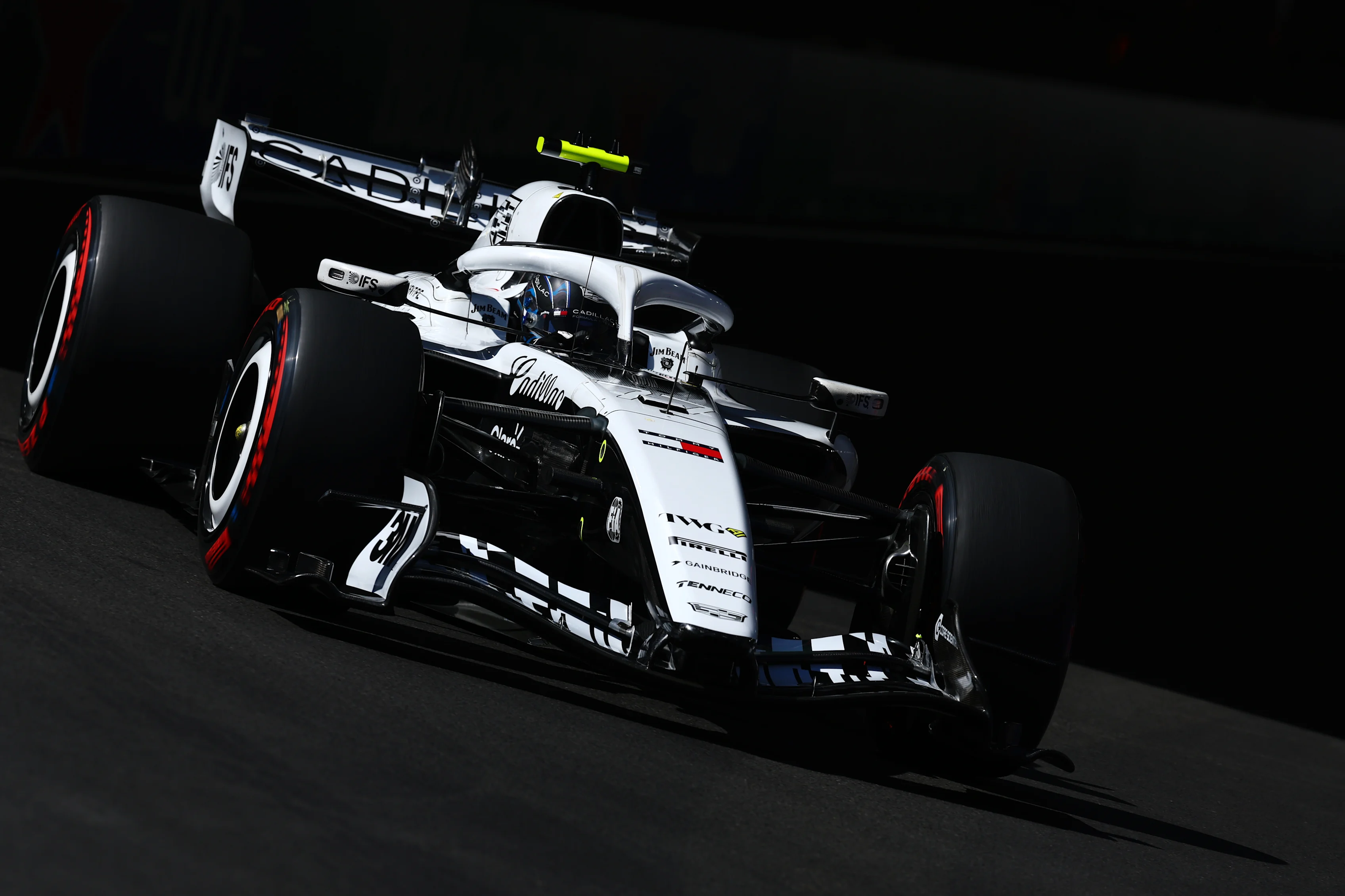 MADRID, SPAIN - SEPTEMBER 12: Valtteri Bottas of Finland driving the (77) Cadillac F1 Team MAC-26