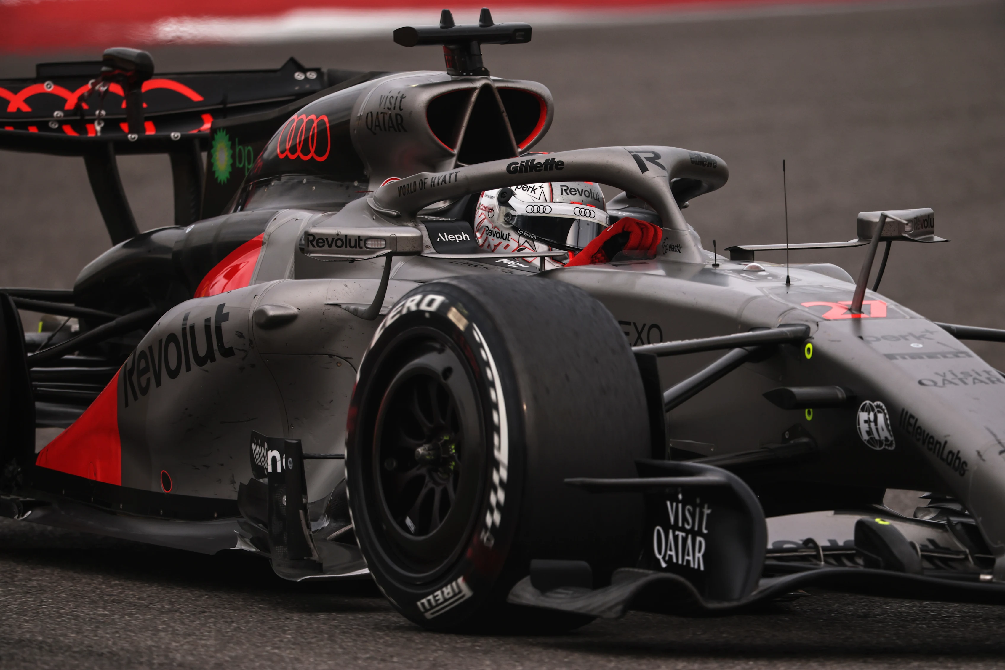 AUSTIN, TEXAS - OCTOBER 25: Nico Hulkenberg of Germany driving the (27) Audi F1 Team R26 on track