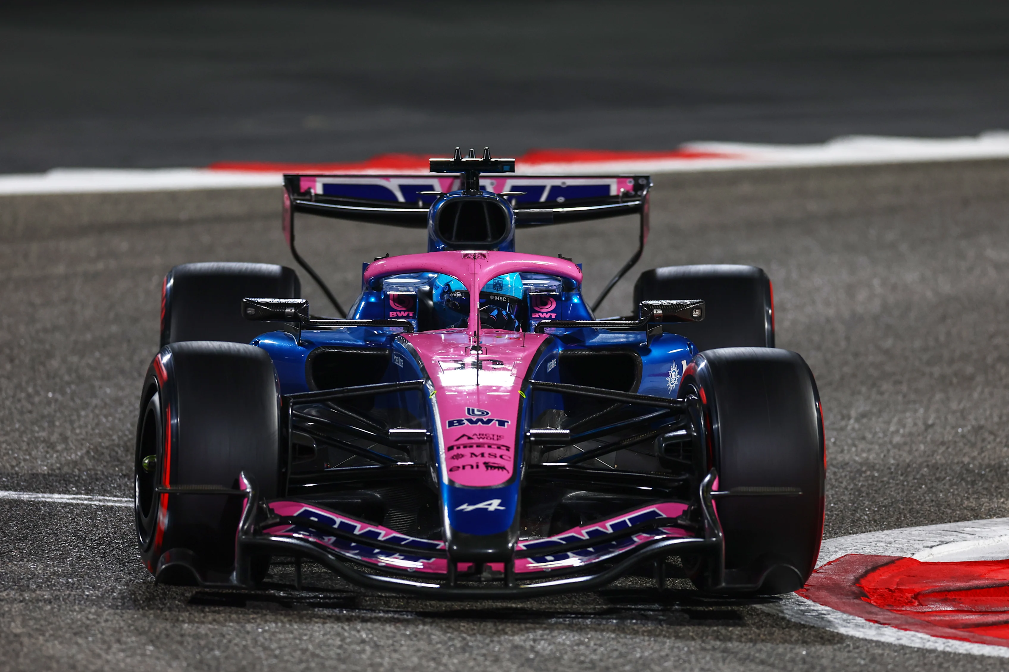 BAHRAIN, BAHRAIN - FEBRUARY 20: Pierre Gasly of France driving the (10) Alpine F1 A526 Mercedes on