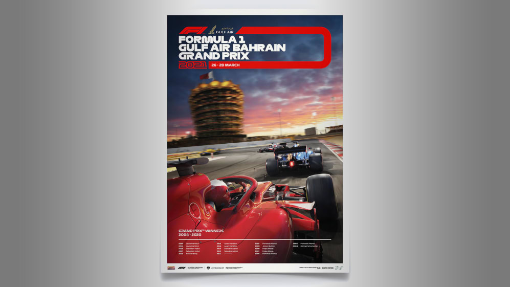 F1 and Automobilist launch limited edition posters to mark 2021