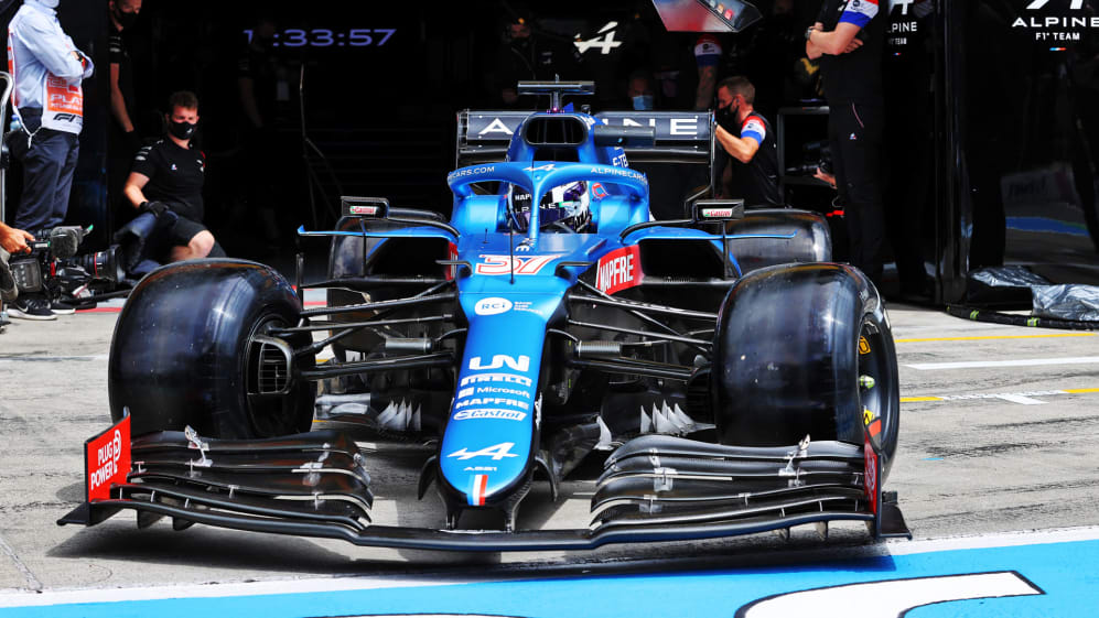 Guanyu Zhou (CHN) Alpine F1 Team A521 Test Driver leaves the pits.
Austrian Grand Prix, Friday 2nd