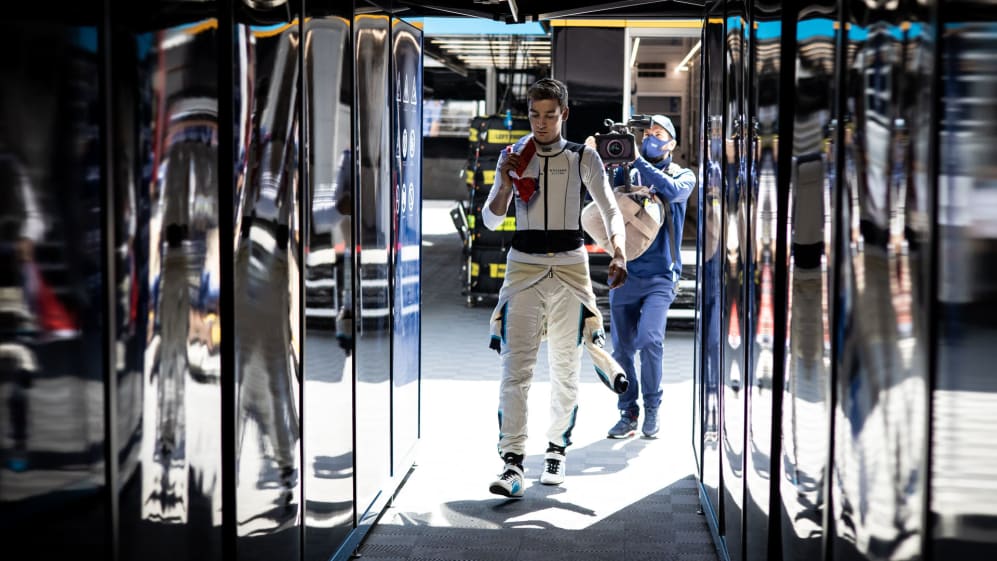 George Russell (GBR) Williams Racing.
British Grand Prix, Saturday 17th July 2021. Silverstone,