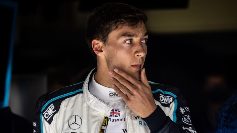 George Russell (GBR) Williams Racing.
British Grand Prix, Saturday 17th July 2021. Silverstone,