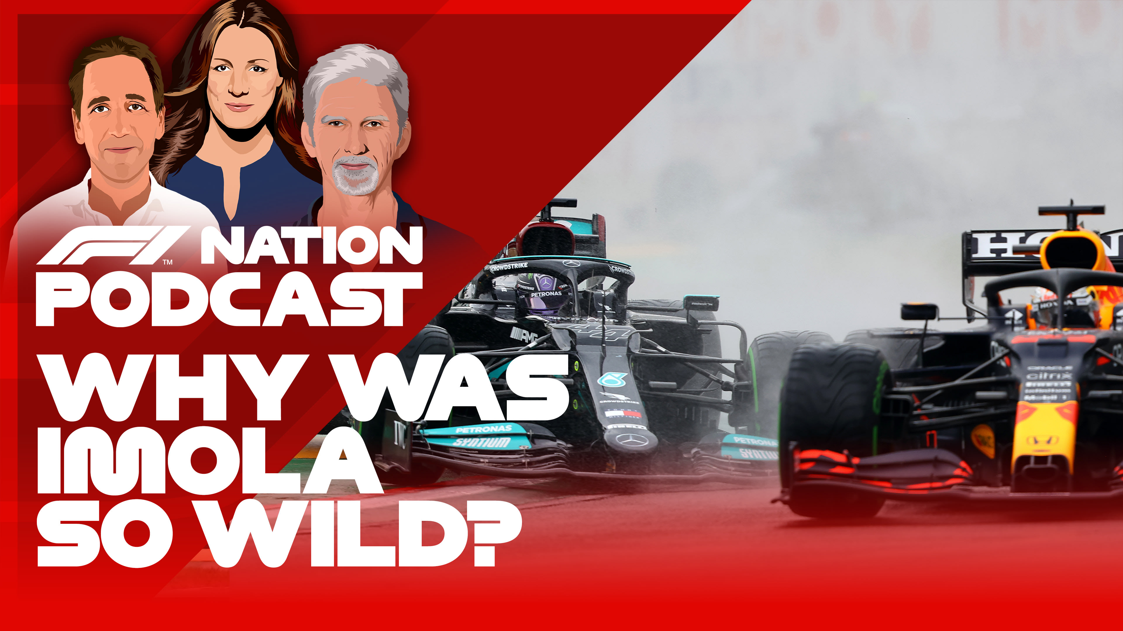 LISTEN Damon Hill explains why we saw so many errors in Imola on this weeks F1 Nation podcast Formula 1®