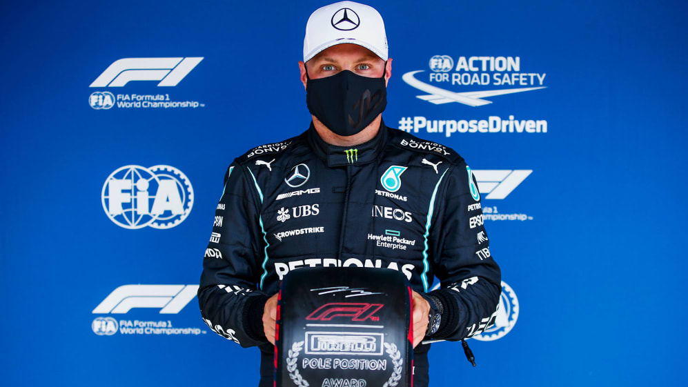 Valtteri Bottas - Pirelli Pole Position Award - Portimao