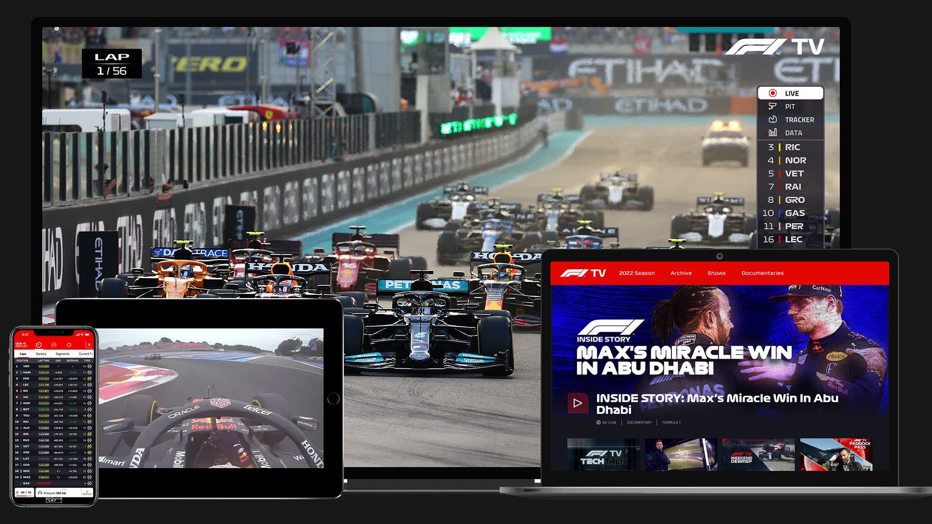 best streaming sites for f1
