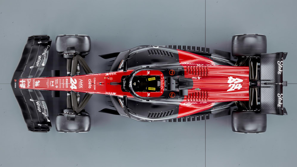 Alfa Romeo C43 launch for 2023 Alfa Romeo show off 2023 C43 F1 car