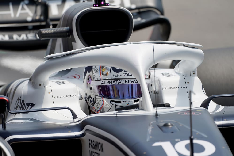 GASLY Pierre (fra), Scuderia AlphaTauri AT03, wearing Louis