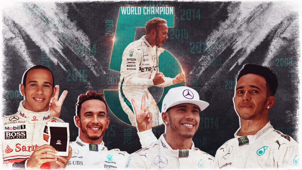Lewis Hamilton crowned 2018 F1 world champion with 'horrible' race