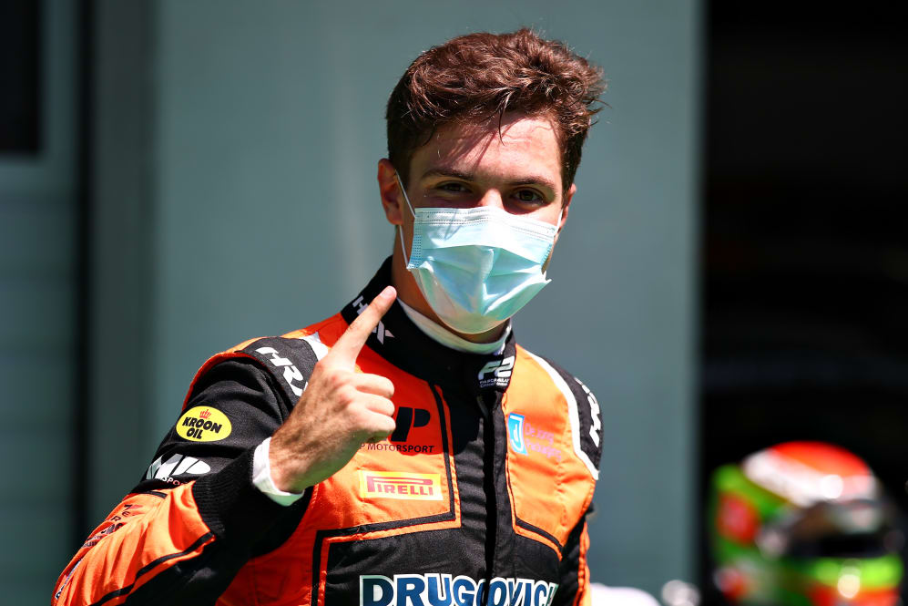 SPIELBERG, AUSTRIA - JULY 05: Race winner Felipe Drugovich of Brazil and MP Motorsport celebrates