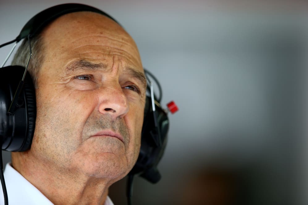 MONZA, ITALY - SEPTEMBER 05: Peter Sauber the owner of the Sauber Formula One team looks on
