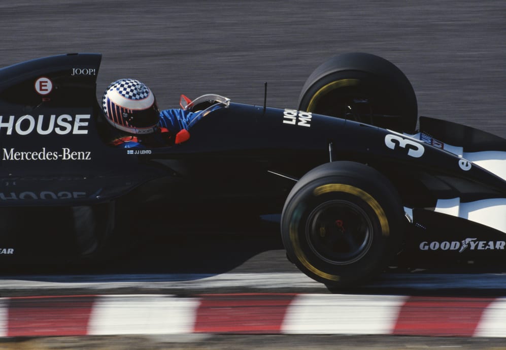 JJ Lehto of Finland drives the #30 Sauber AG Sauber C12 V10 during the Fuji Television Japanese