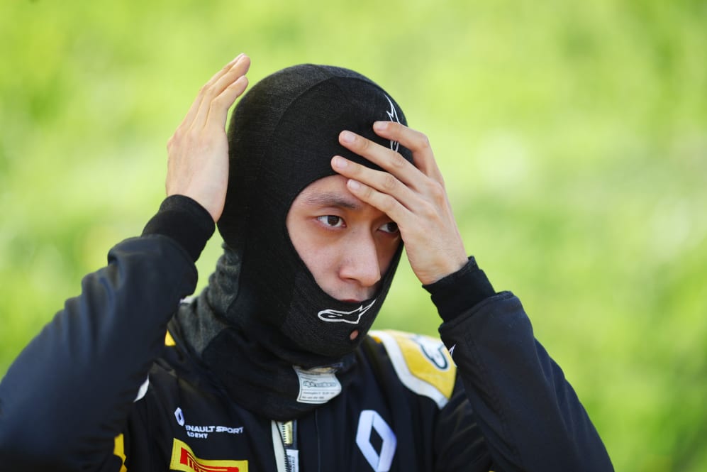 SPIELBERG, AUSTRIA - JULY 10: Guanyu Zhou of China and UNI-Virtuosi Racing prepares for Qualifying