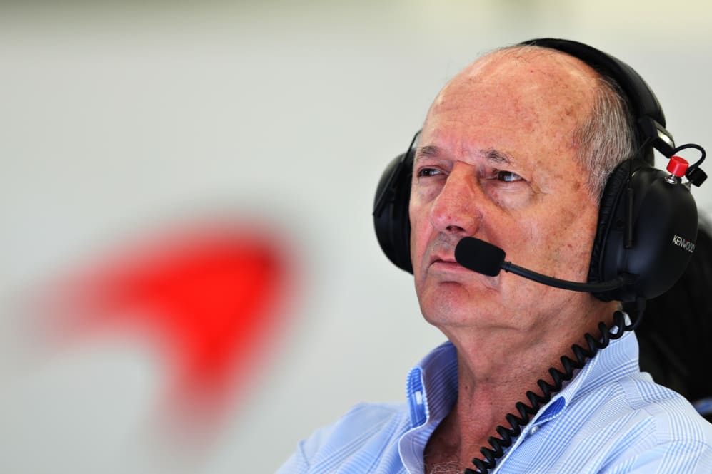 SAKHIR, BAHRAIN - APRIL 01: Chairman and Chief Executive Officer of McLaren Group Ron Dennis in the