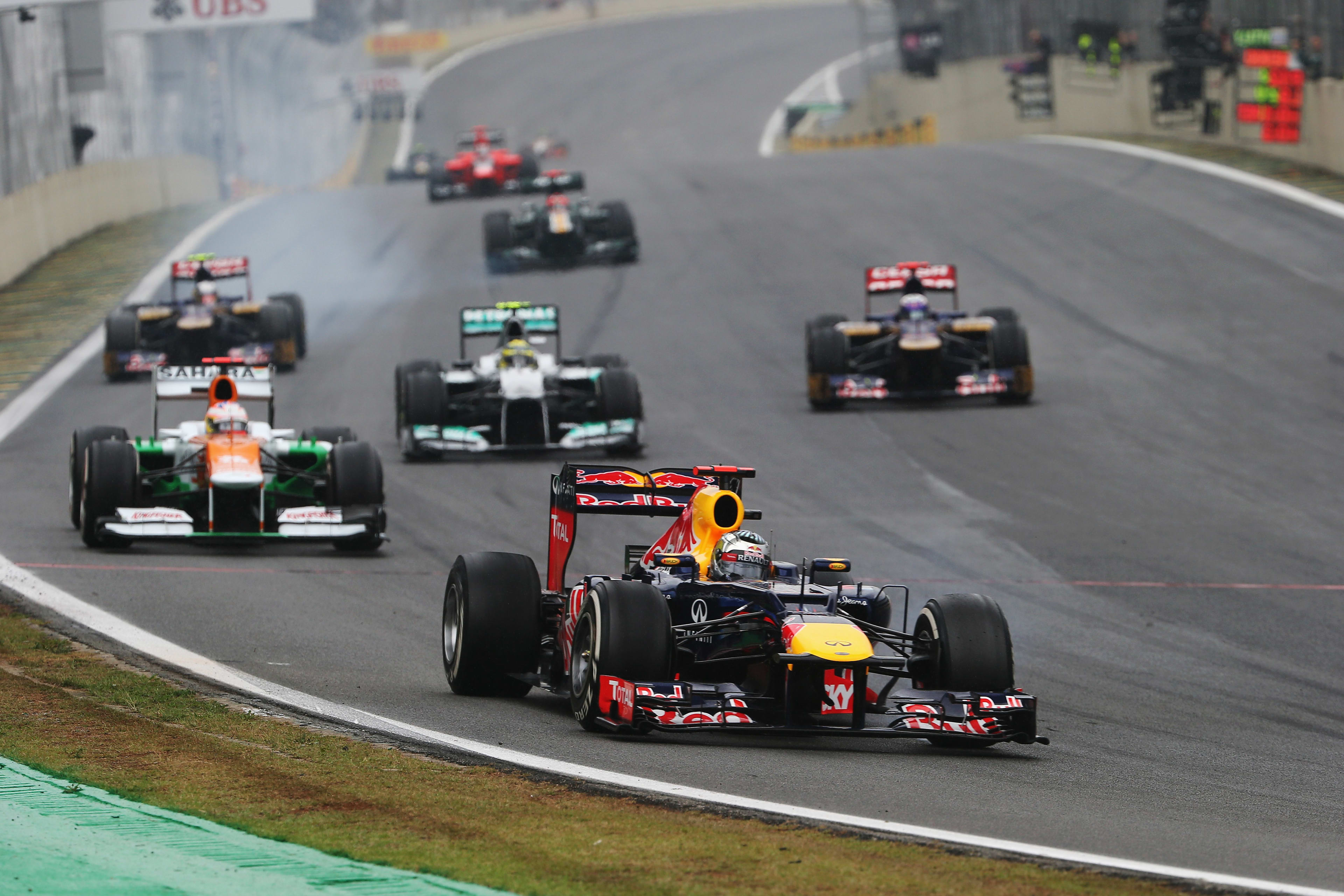 Class of 2012 Drivers Formula 1 (Brazil 2012) - that front row