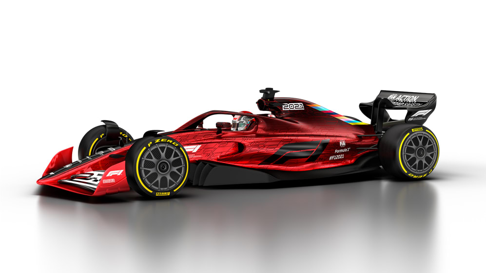 2021 Formula 1 car revealed as FIA and F1 present regulations for the  future