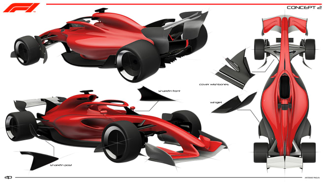 2021: A first look at concepts for F1's future