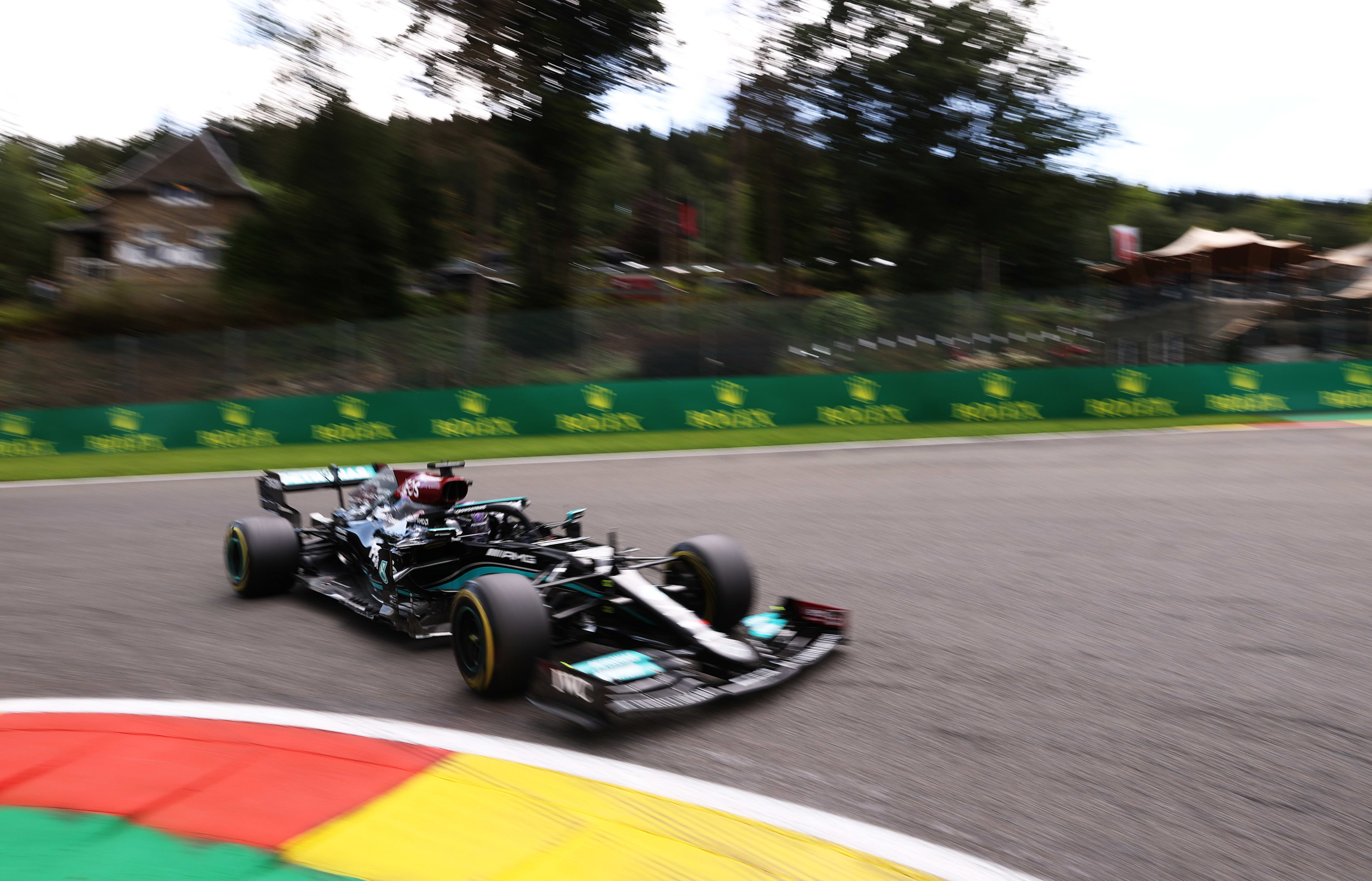The car wasnt quite underneath me today says Hamilton as Mercedes search for gains at Spa Formula 1®