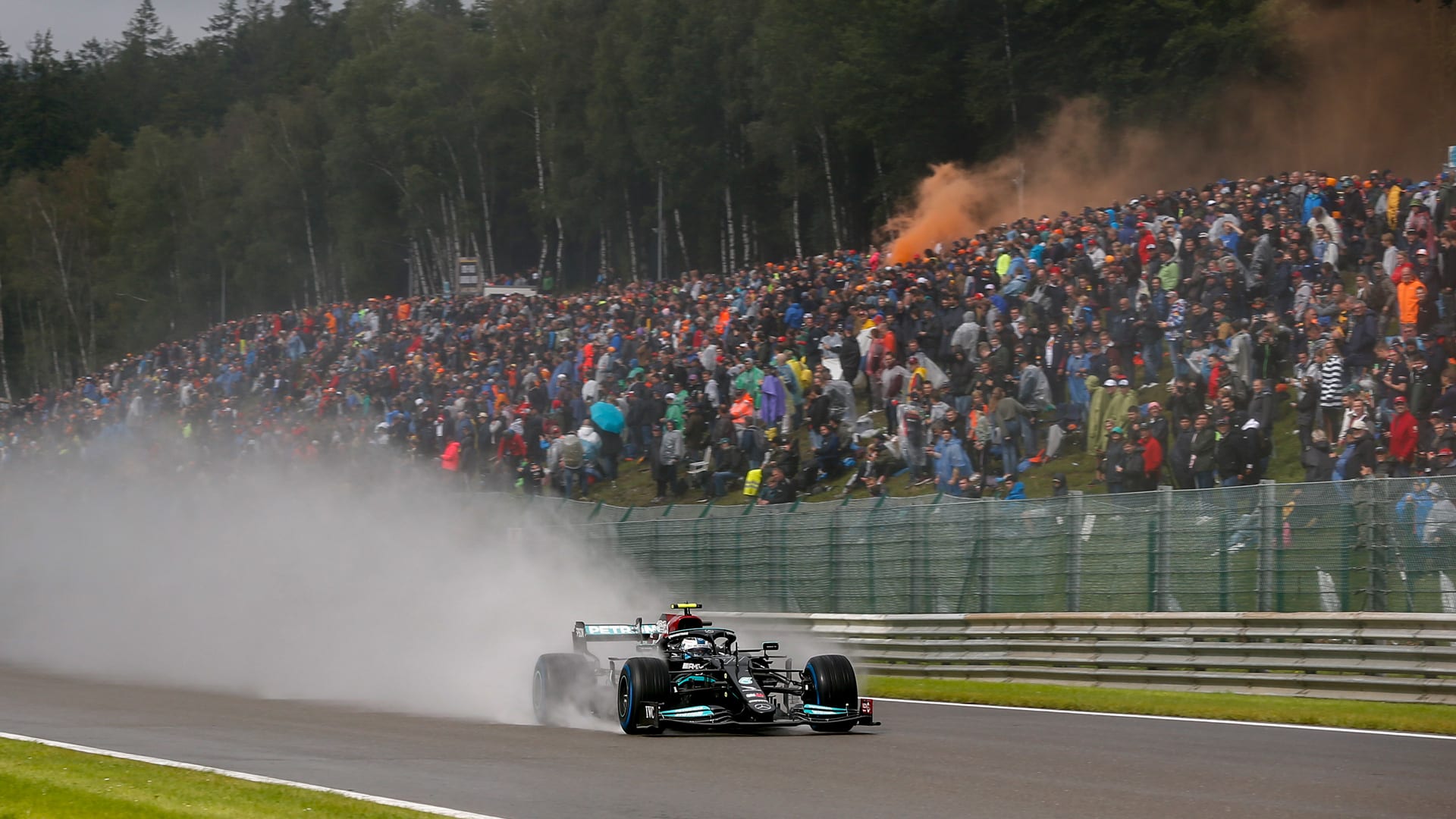 The fans have been incredible today says Hamilton after rained-off Belgian Grand Prix Formula 1®