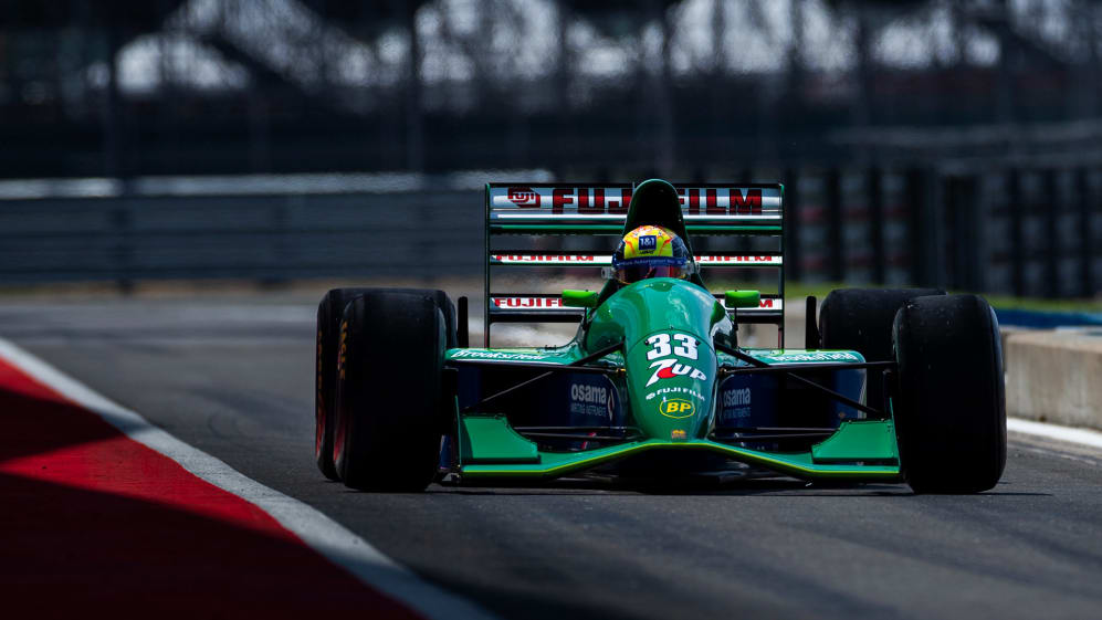Mick 'very special' moment he drove father's first car, the Jordan 191 | Formula 1®