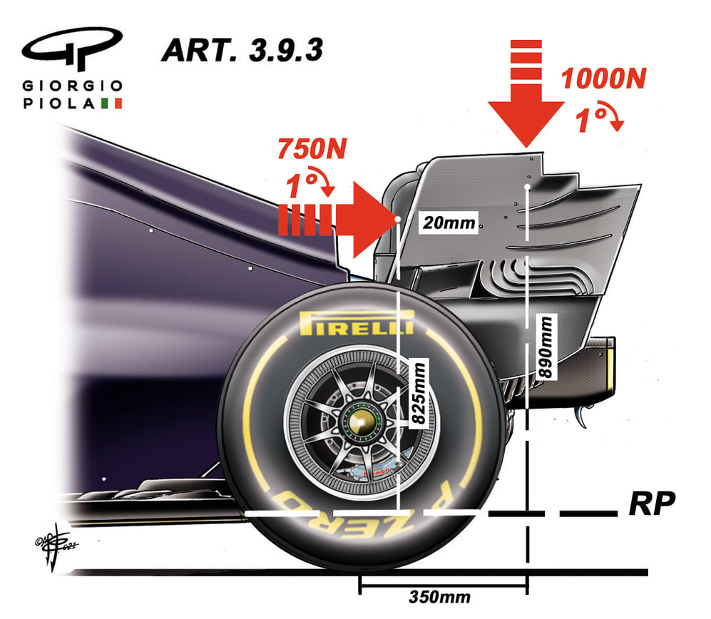 055-21REAR WING DEFLECTION TEST