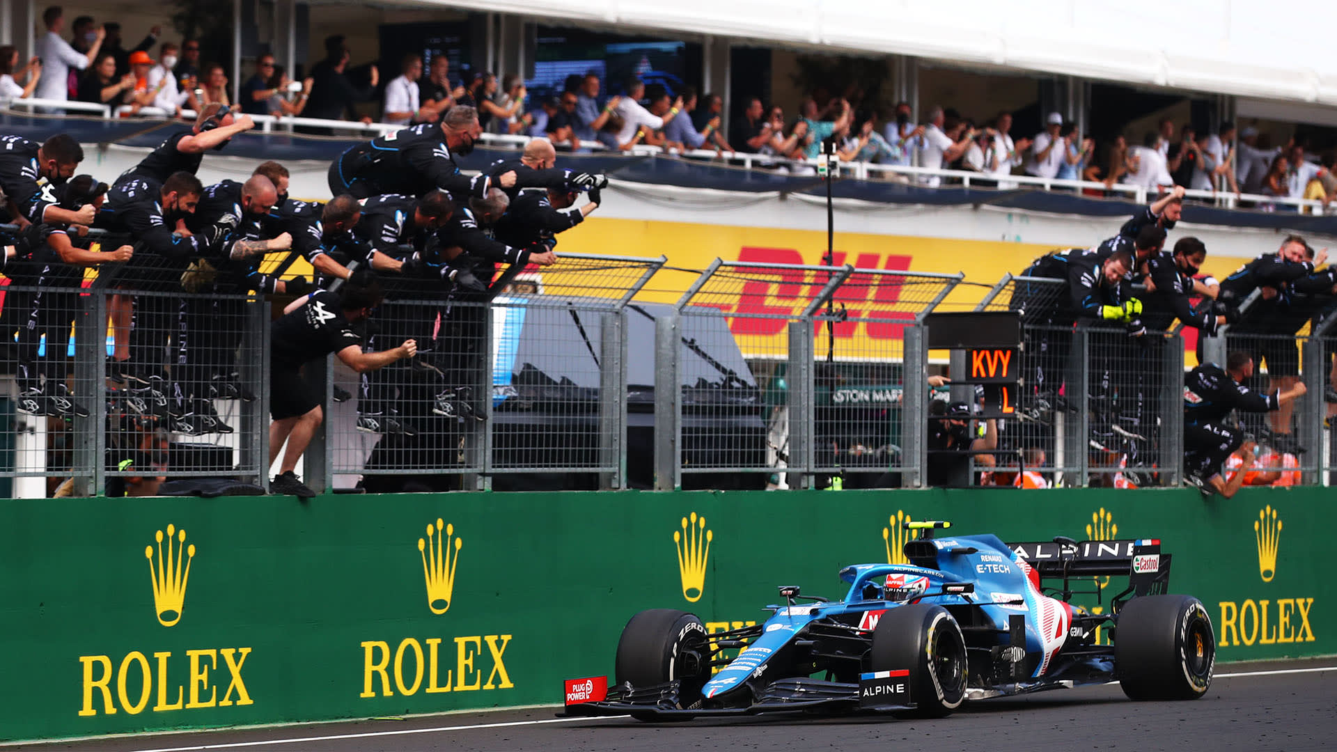 2021 Hungarian Grand Prix race report and highlights Ocon claims shock maiden victory in action-packed Hungarian Grand Prix as Vettel disqualified from P2 Formula 1®