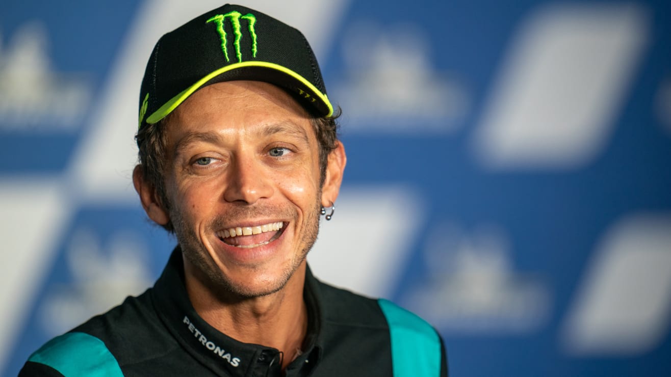 Valentino Rossi announces his retirement from Grand Prix racing