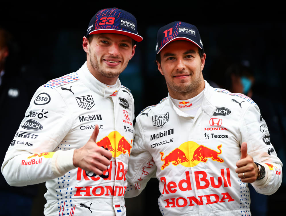 Red Bull Max Verstappen and Sergio Perez 6th Constructors