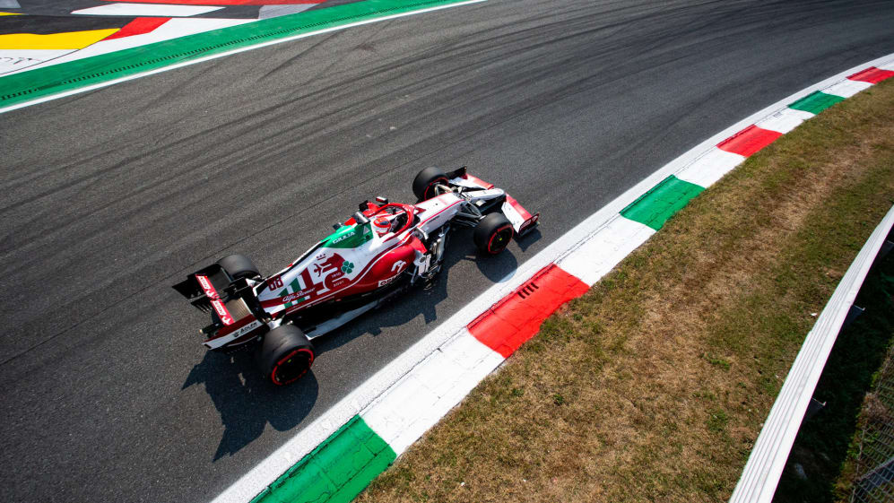 Italian GP: Sunday's action in pictures