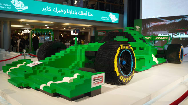 WATCH: Time-lapse of the world's largest Lego Formula 1 car build