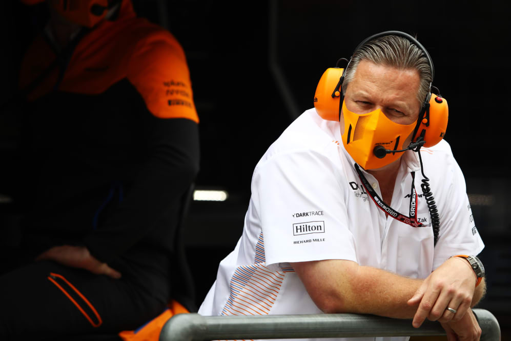 Zak Brown Q A On the Monza 1 2 racing in the US and McLaren s