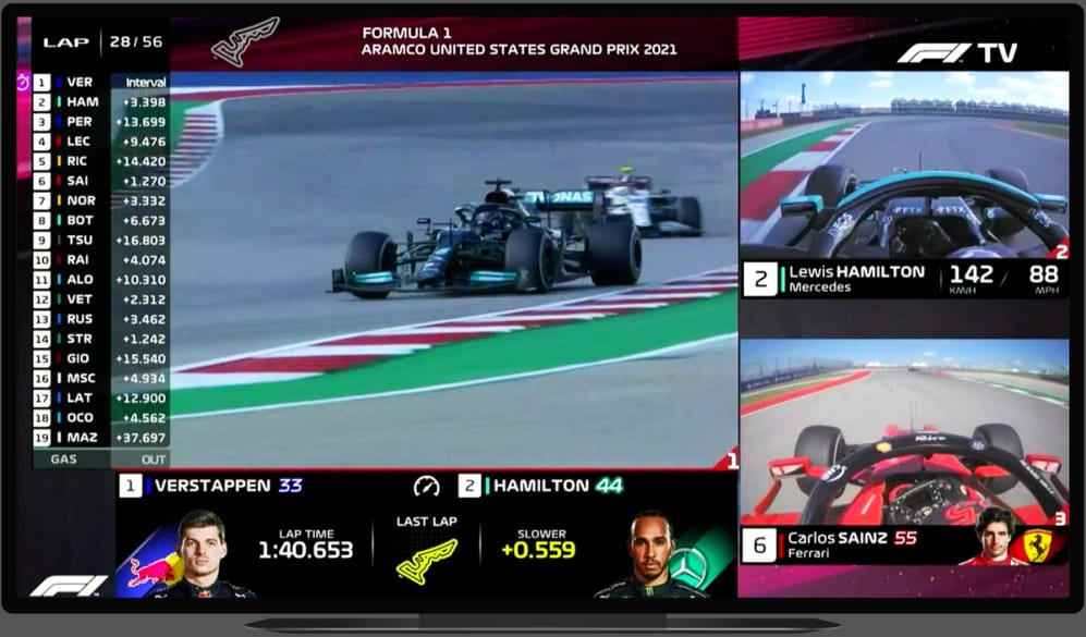 F1 TV on large screen devices ahead of this weekend's Paulo Grand Prix | Formula 1®
