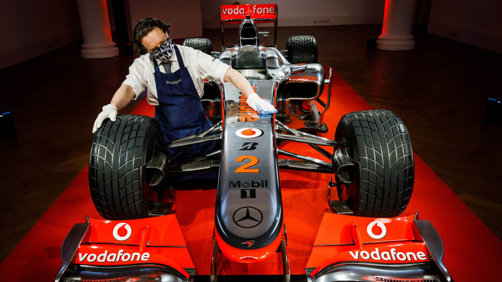 Lewis Hamilton's 2010 Turkish GP-winning McLaren to be auctioned at the  British Grand Prix