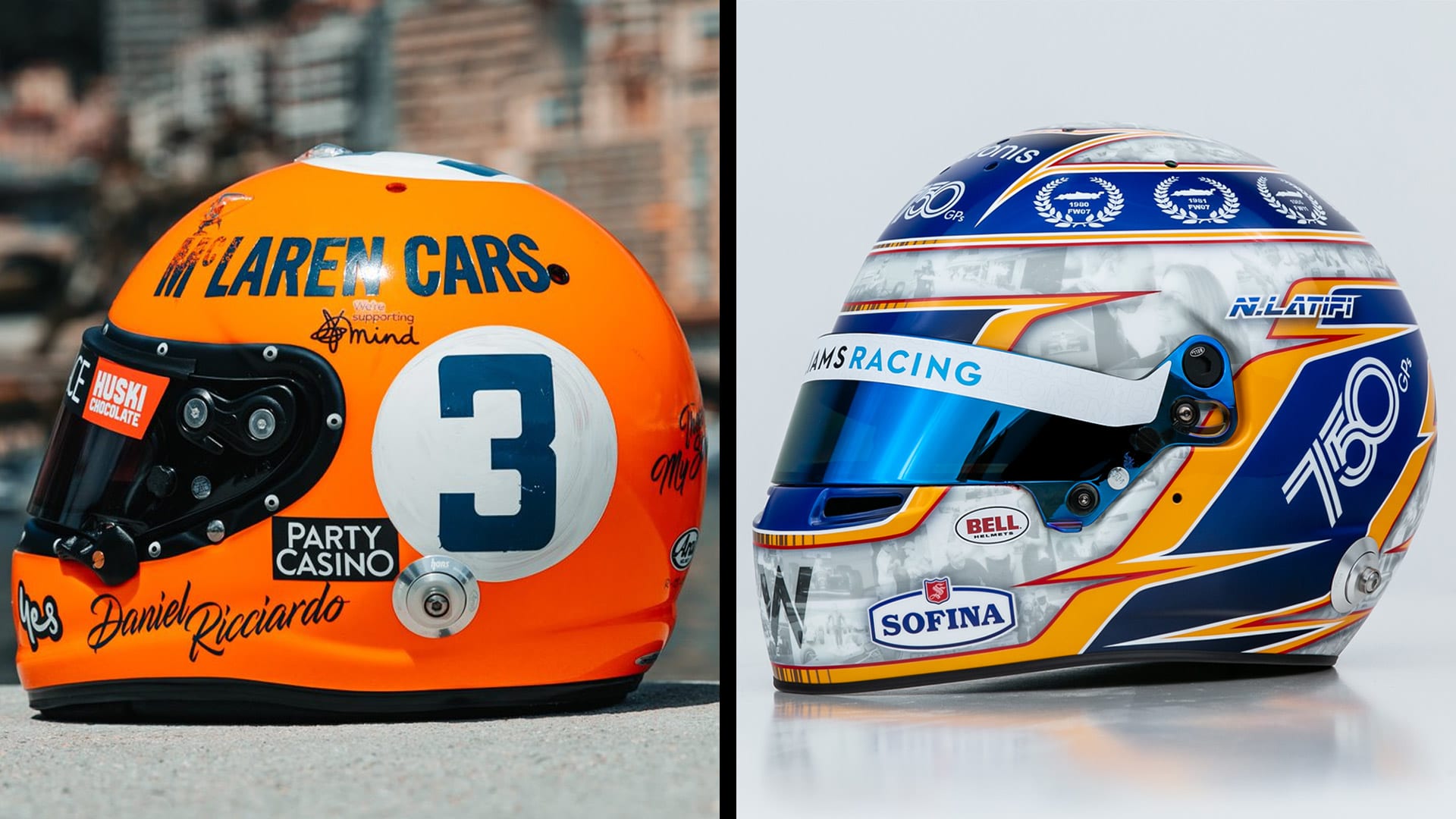 GALLERY: Leclerc, Ricciardo, Russell and more sport special helmets for ...