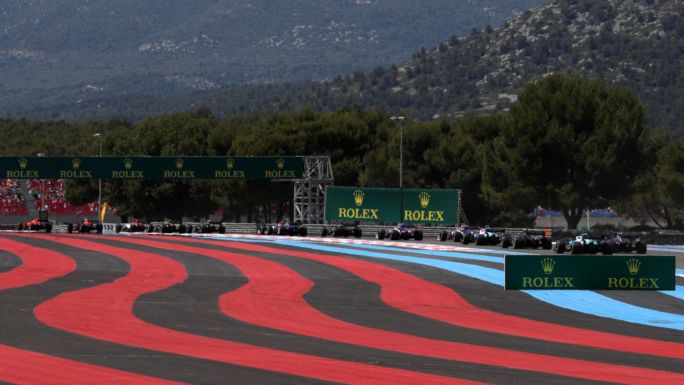 Formula 1 Race start.