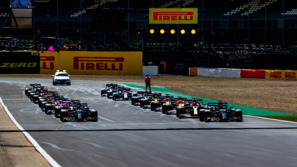 What time is the 2021 F1 British Grand Prix and the first ever F1