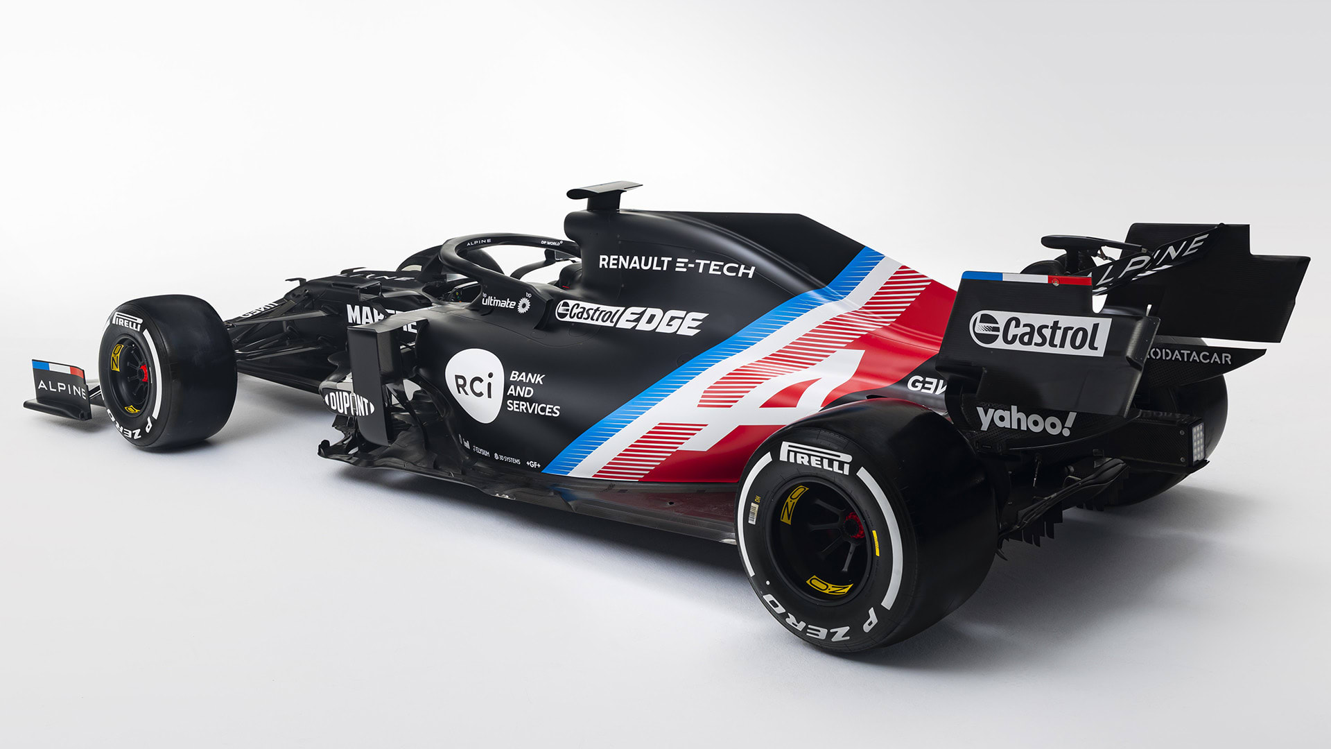 Alpine F1 Team  Noir et blanc : r/formula1